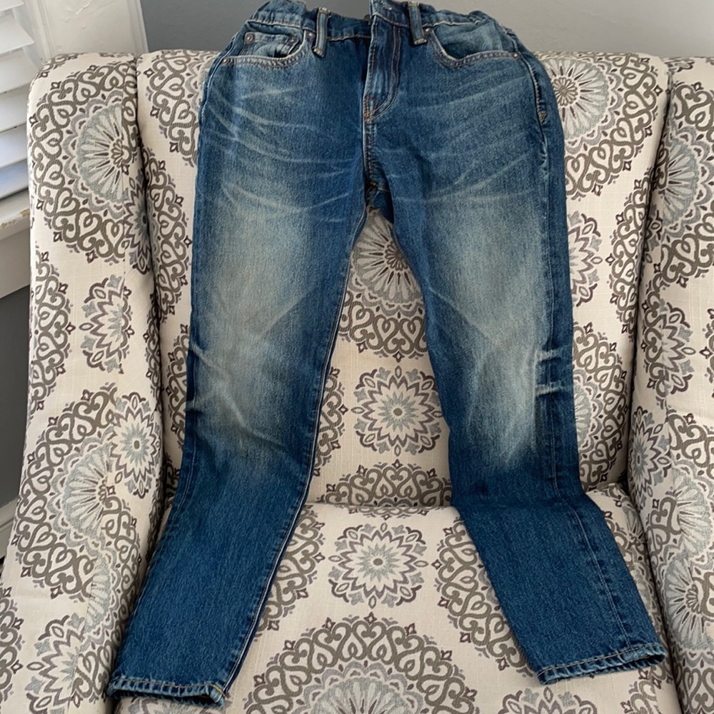 Boys size 10 tapered leg jeans from Gap